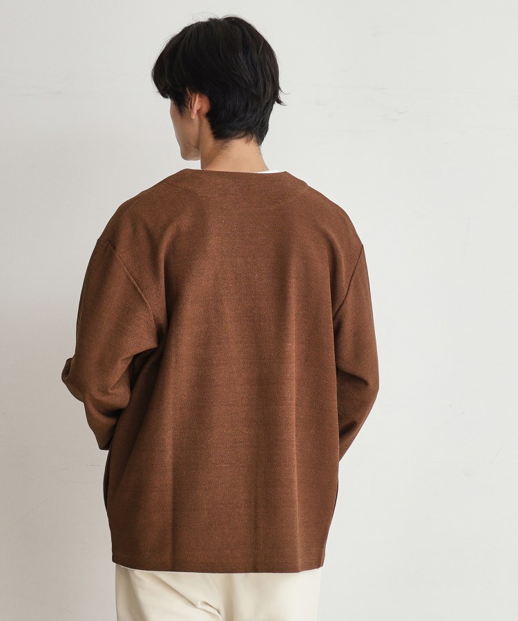 バルキータッチノーカラーカーディガン(カーディガン/ボレロ バルキータッチノーカラーカーディガン(カーディガン/ボレロ
