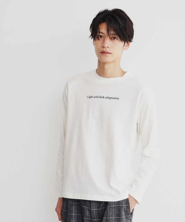 オーガビッツグラフィックプリント長袖Tシャツ 親子リンク