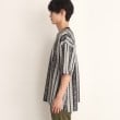 ザ ショップ ティーケー（メンズ）(THE SHOP TK(Men))のビッグシルエット総柄アソートTシャツ 幾何学／ドット／ストライプ／バックロゴ2