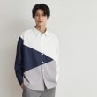 ザ ショップ ティーケー（メンズ）(THE SHOP TK(Men))の【8色展開】アソートデザインシャツ オフホワイト(503)