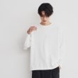 ザ ショップ ティーケー（メンズ）(THE SHOP TK(Men))のサカリバクルーネック長袖Tシャツ オフホワイト(003)