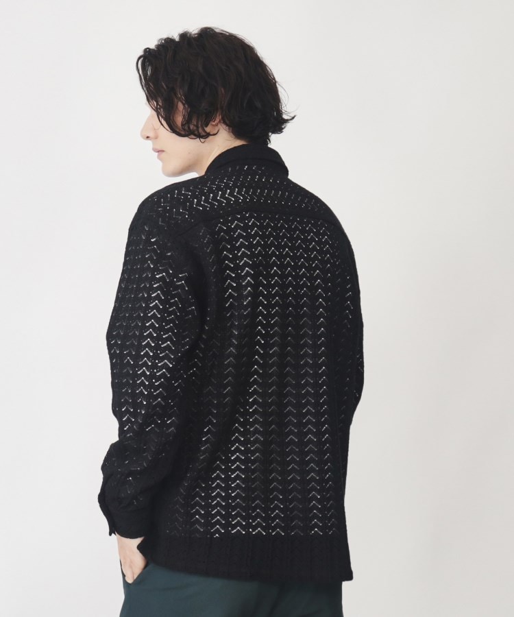 ザ ショップ ティーケー（メンズ）(THE SHOP TK(Men))のテクスチャーニットシャツ6