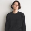 ザ ショップ ティーケー（メンズ）(THE SHOP TK(Men))のフェザーヤーンニット ブラック(019)
