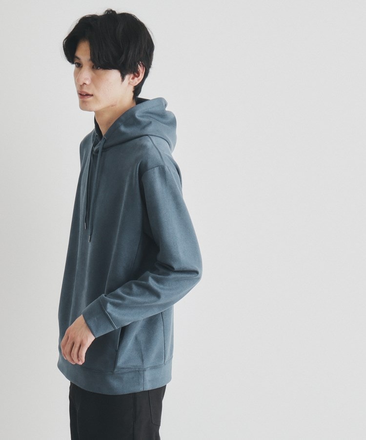 ザ ショップ ティーケー（メンズ）(THE SHOP TK(Men))の杢スウェードタッチパーカー30