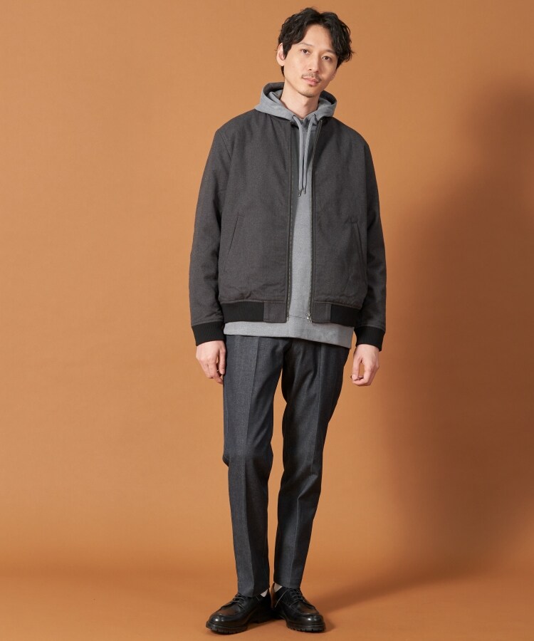 ザ ショップ ティーケー（メンズ）(THE SHOP TK(Men))の杢スウェードタッチパーカー9