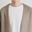 ザ ショップ ティーケー（メンズ）(THE SHOP TK(Men))の杢スウェードタッチカーディガン31
