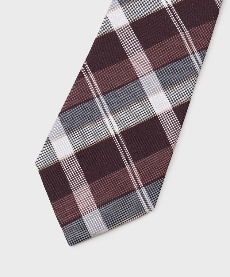 ザ ショップ ティーケー（メンズ）(THE SHOP TK(Men))のシルクチェックタイ　ビジネス/ギフト2