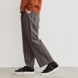 ザ ショップ ティーケー（メンズ）(THE SHOP TK(Men))のチェックワイドイージーパンツ モカブラウン(242)