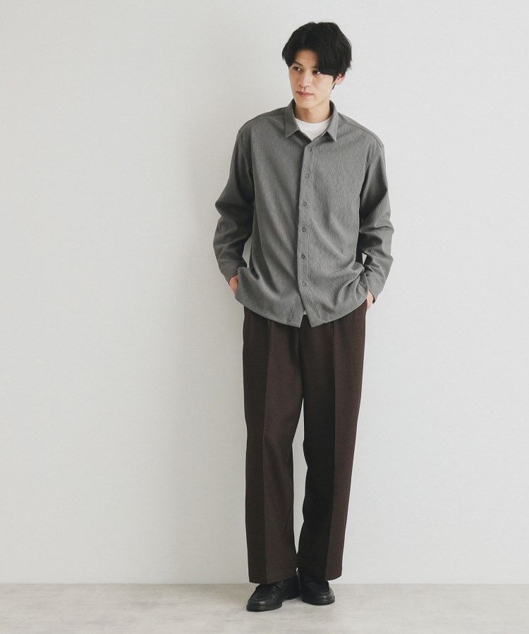 ザ ショップ ティーケー（メンズ）(THE SHOP TK(Men))のリラックスシルエット楊柳シャツ5