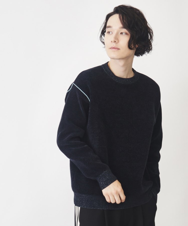 ザ ショップ ティーケー（メンズ）(THE SHOP TK(Men))の【ハグするニット】モールニットクルーネック　親子リンク/ユニセックス78