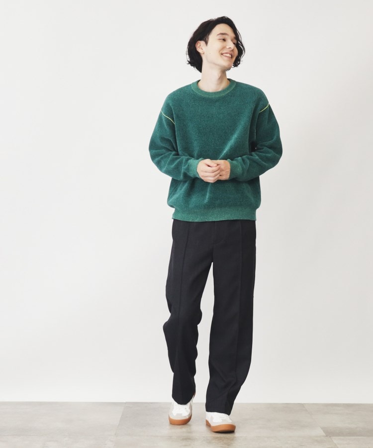 ザ ショップ ティーケー（メンズ）(THE SHOP TK(Men))の【ハグするニット】モールニットクルーネック　親子リンク/ユニセックス84