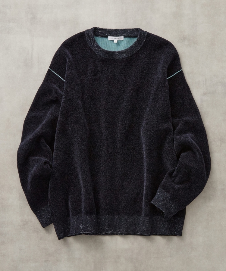ザ ショップ ティーケー（メンズ）(THE SHOP TK(Men))の【ハグするニット】モールニットクルーネック　親子リンク/ユニセックス55