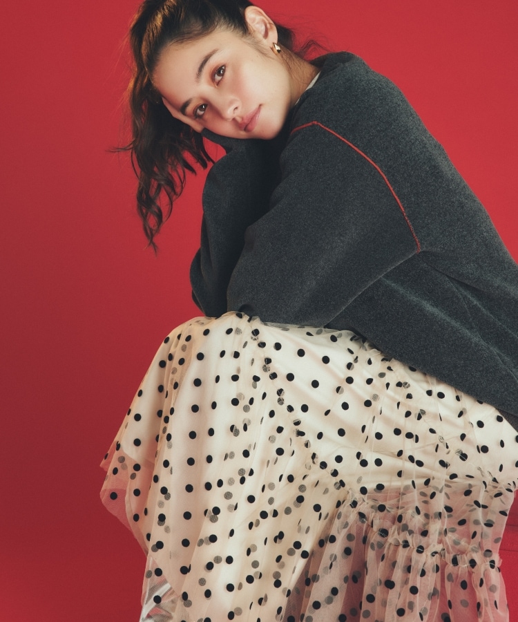 ザ ショップ ティーケー（メンズ）(THE SHOP TK(Men))の【ハグするニット】モールニットクルーネック　親子リンク/ユニセックス31