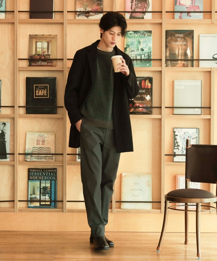 ザ ショップ ティーケー（メンズ）(THE SHOP TK(Men))の【ハグするニット】モールニットクルーネック　親子リンク/ユニセックス9