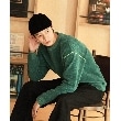ザ ショップ ティーケー（メンズ）(THE SHOP TK(Men))の【ハグするニット】モールニットクルーネック　親子リンク/ユニセックス24