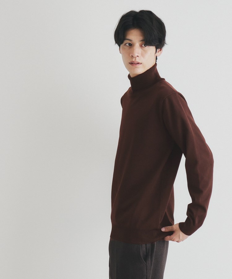 ザ ショップ ティーケー（メンズ）(THE SHOP TK(Men))のライトポリタートルニット5