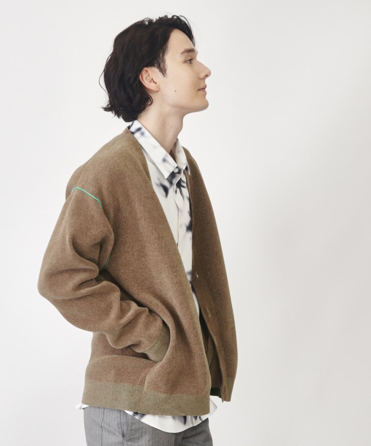ザ ショップ ティーケー（メンズ）(THE SHOP TK(Men))の【ハグするニット】モールニットカーディガン 親子リンク/ユニセックス28