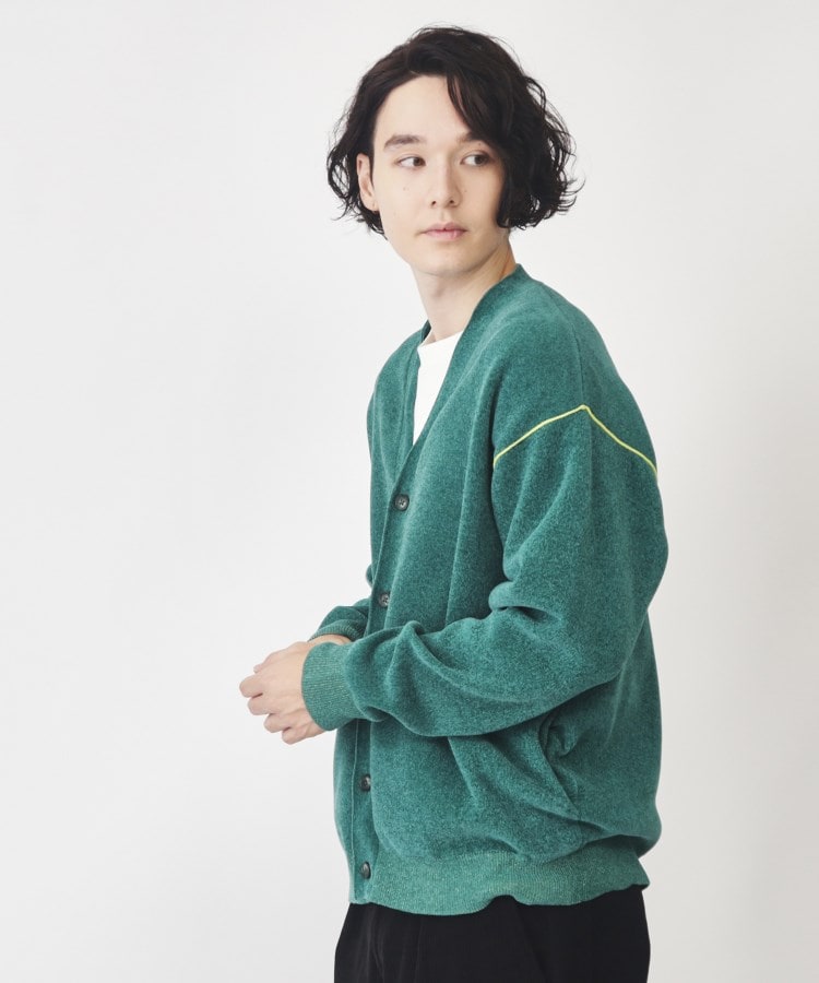 ザ ショップ ティーケー（メンズ）(THE SHOP TK(Men))の【ハグするニット】モールニットカーディガン 親子リンク/ユニセックス36