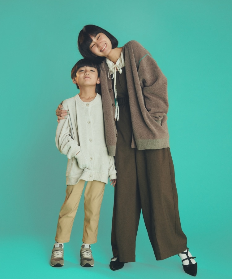 ザ ショップ ティーケー（メンズ）(THE SHOP TK(Men))の【ハグするニット】モールニットカーディガン 親子リンク/ユニセックス14
