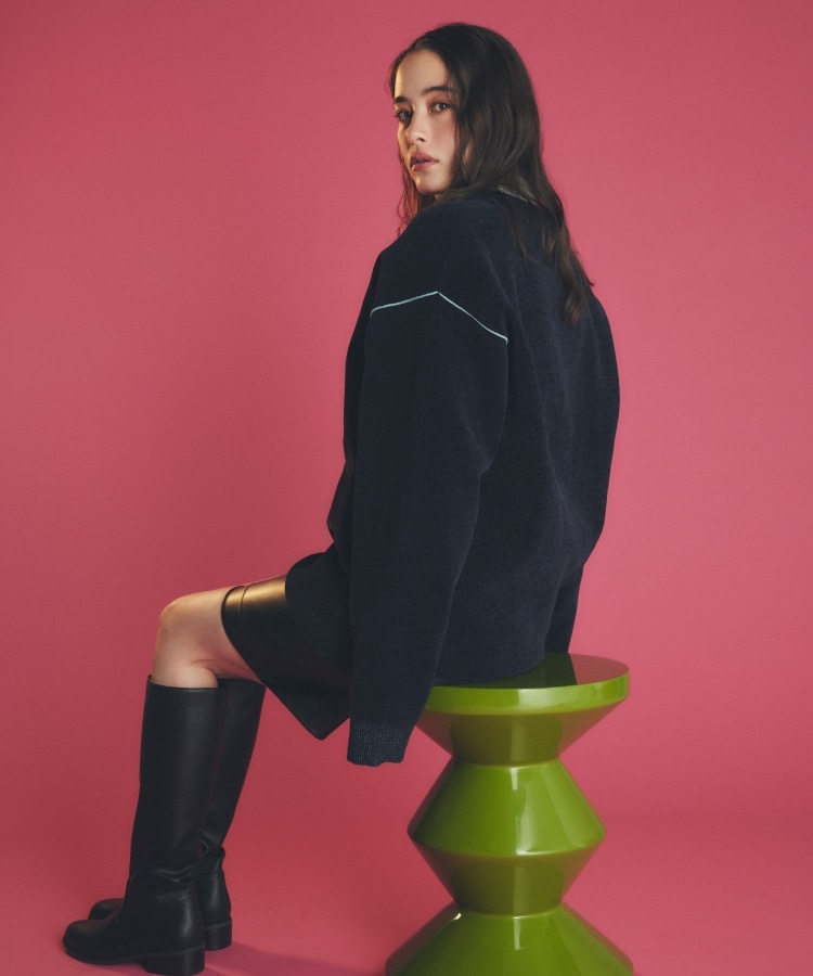 ザ ショップ ティーケー（メンズ）(THE SHOP TK(Men))の【ハグするニット】モールニットカーディガン 親子リンク/ユニセックス17
