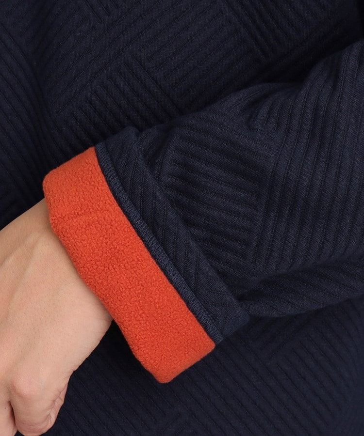 ザ ショップ ティーケー（メンズ）(THE SHOP TK(Men))のふくれキルティングフリースプルオーバー30