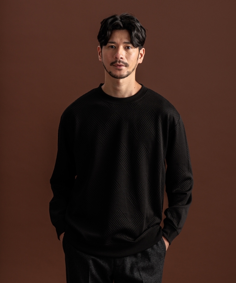ザ ショップ ティーケー（メンズ）(THE SHOP TK(Men))のふくれキルティングプルオーバー3