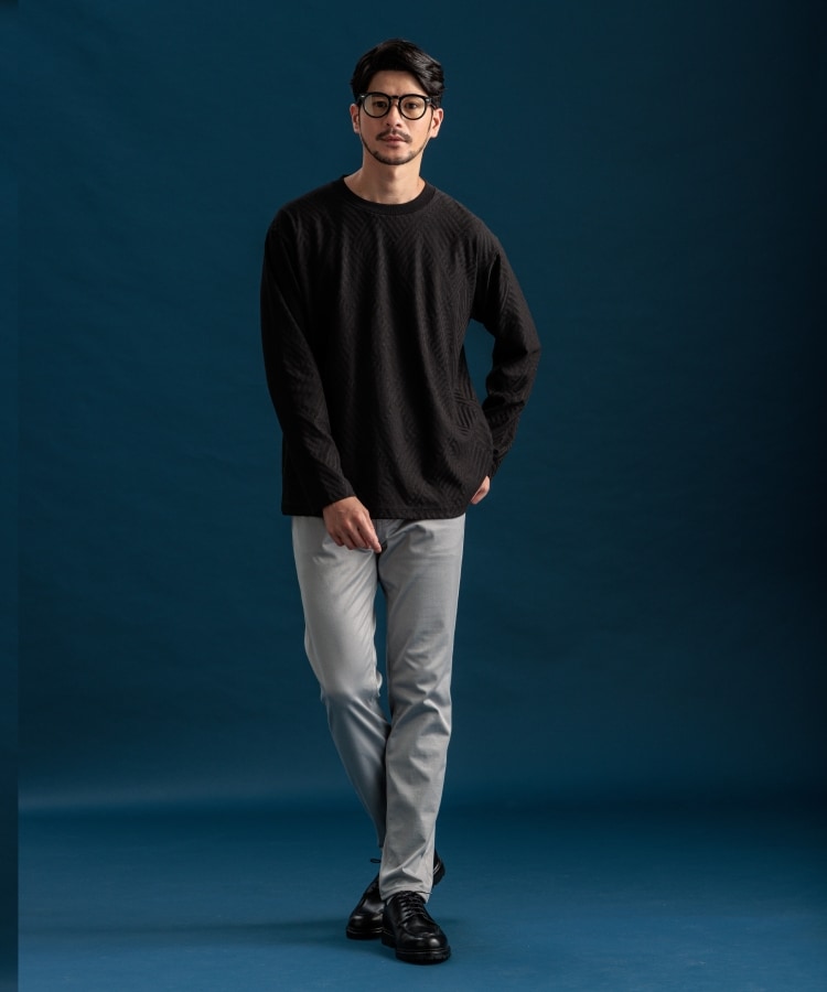 ザ ショップ ティーケー（メンズ）(THE SHOP TK(Men))のリンクスジャカード長袖Ｔシャツ9