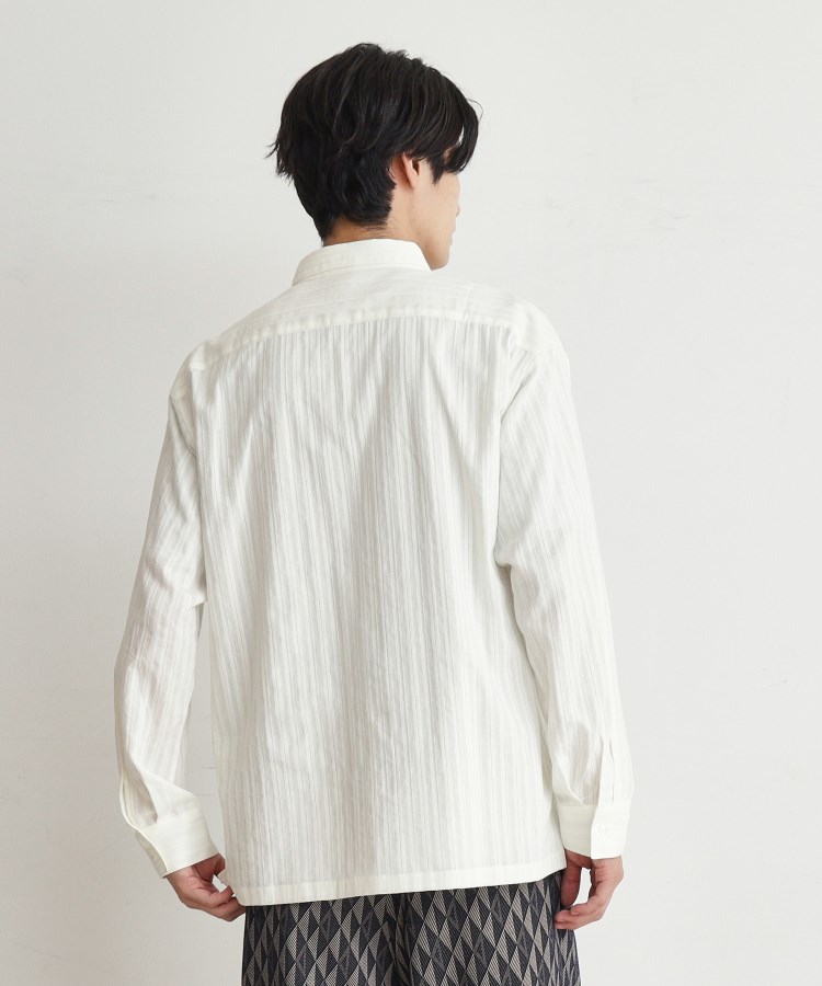 ザ ショップ ティーケー（メンズ）(THE SHOP TK(Men))のコットンレース長袖シャツ6