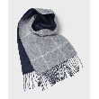 ザ ショップ ティーケー（メンズ）(THE SHOP TK(Men))のウールリバーシブルマフラー ビジネス兼用 ／ チェック ／ へリンボン14