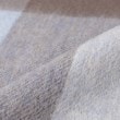 ザ ショップ ティーケー（メンズ）(THE SHOP TK(Men))のウールブロックチェックシングルマフラー ユニセックス6