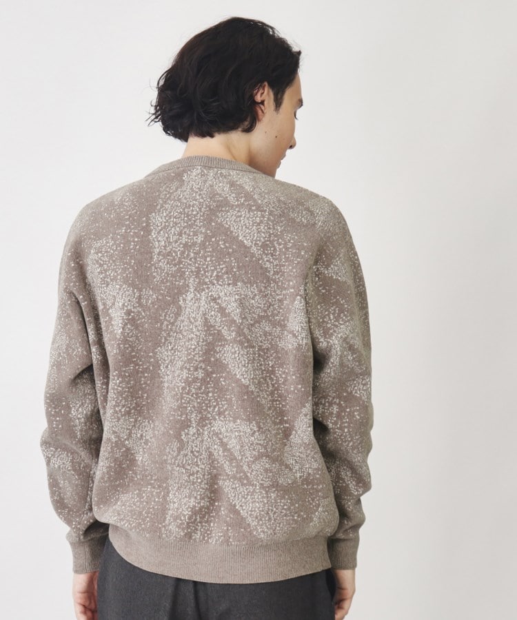 ザ ショップ ティーケー（メンズ）(THE SHOP TK(Men))の総柄モールニットクルーネック　ユニセックス14