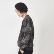 ザ ショップ ティーケー（メンズ）(THE SHOP TK(Men))の総柄モールニットクルーネック　ユニセックス8