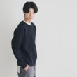 ザ ショップ ティーケー（メンズ）(THE SHOP TK(Men))の【クルーネックニット＋ロンTセットアイテム】ダイヤパネルアンサンブル8