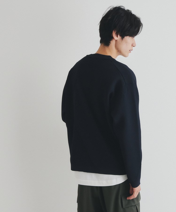 ザ ショップ ティーケー（メンズ）(THE SHOP TK(Men))のダイヤパネルアンサンブルカーディガン6