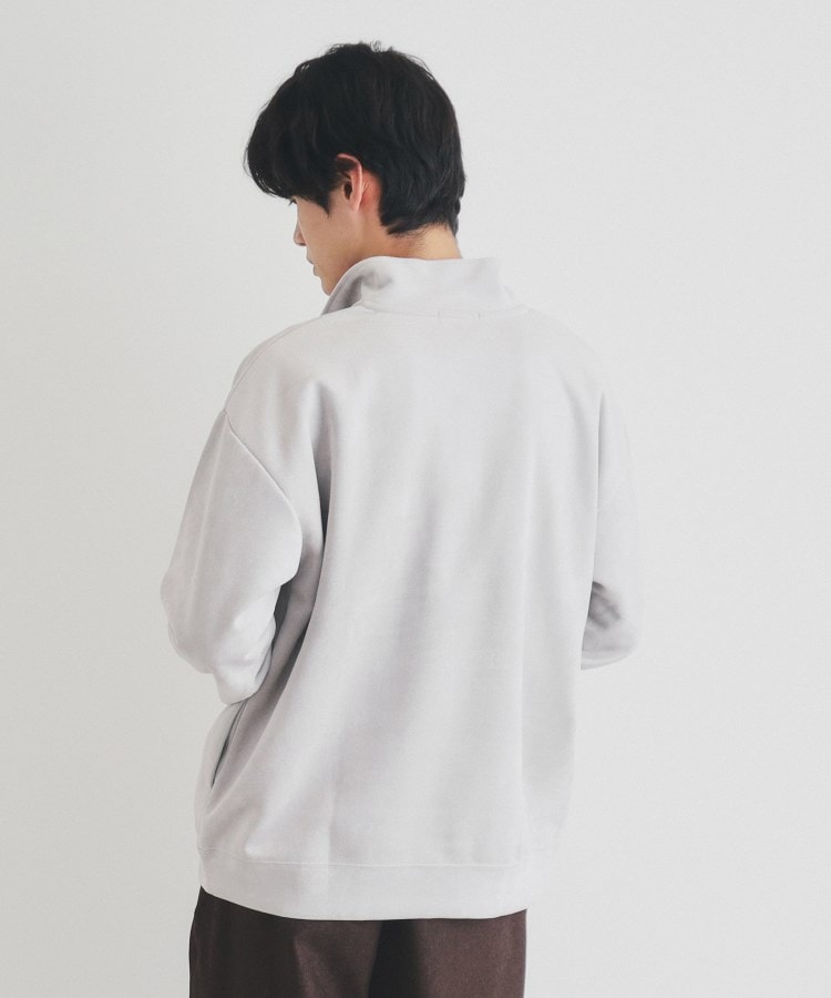 ザ ショップ ティーケー（メンズ）(THE SHOP TK(Men))のスウェードライクハーフジッププルオーバー4