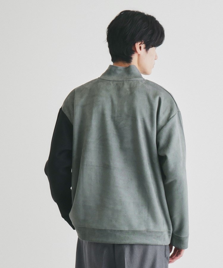 ザ ショップ ティーケー（メンズ）(THE SHOP TK(Men))のスウェードライクハーフジッププルオーバー12