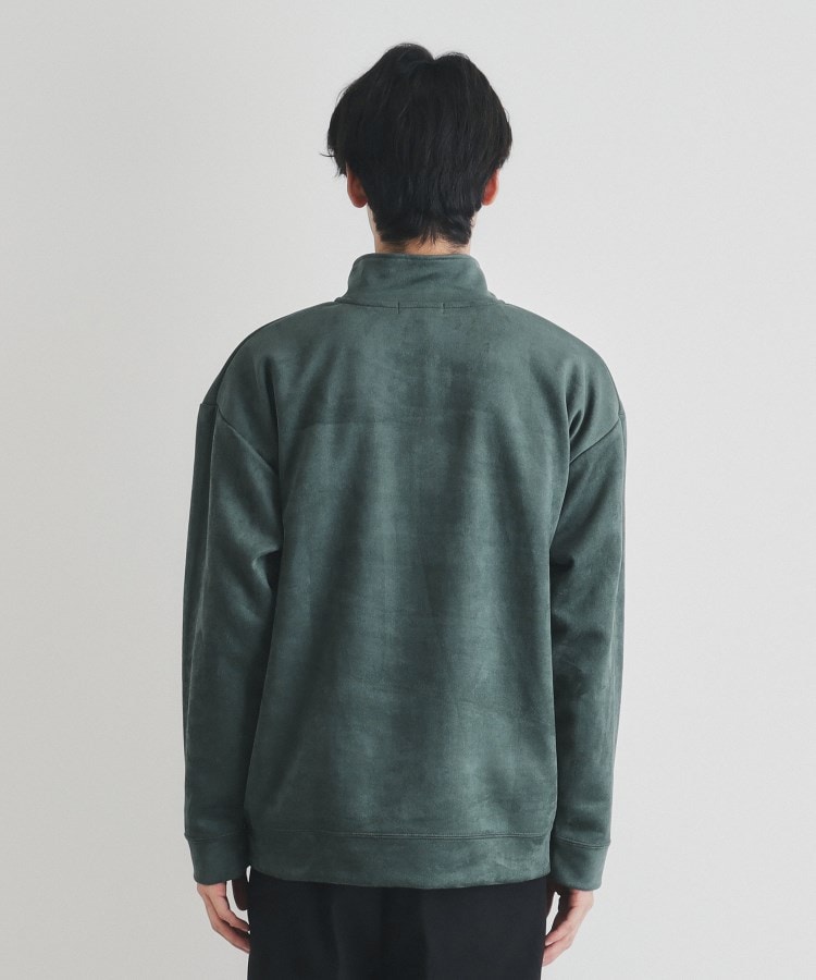 ザ ショップ ティーケー（メンズ）(THE SHOP TK(Men))のスウェードライクハーフジッププルオーバー21