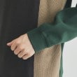 ザ ショップ ティーケー（メンズ）(THE SHOP TK(Men))の異素材ブロッキングニットプルオーバー18