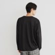 ザ ショップ ティーケー（メンズ）(THE SHOP TK(Men))の畦編みフェイクレイヤードVネック長袖Tシャツ2