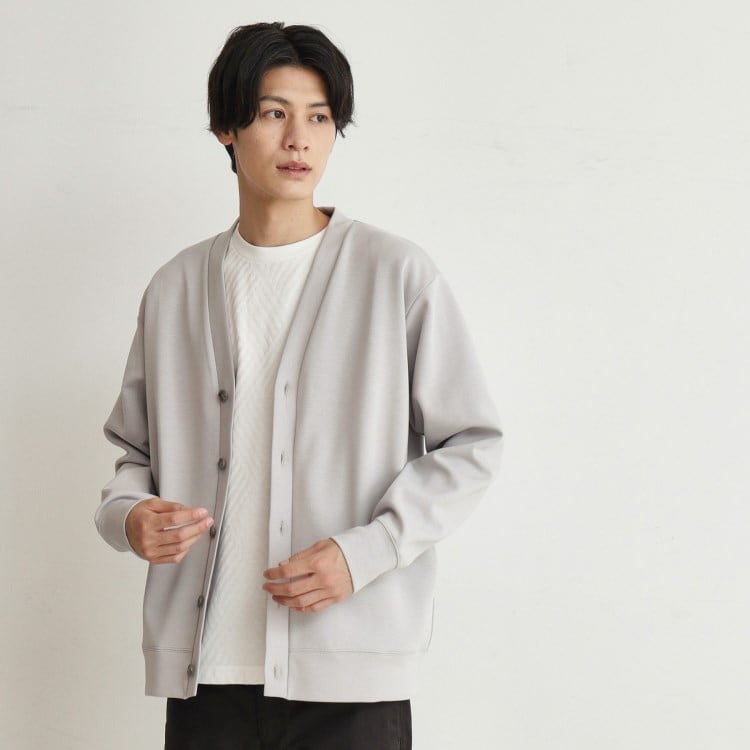 ザ ショップ ティーケー（メンズ）(THE SHOP TK(Men))のライトダンボールカーディガン カーディガン/ボレロ