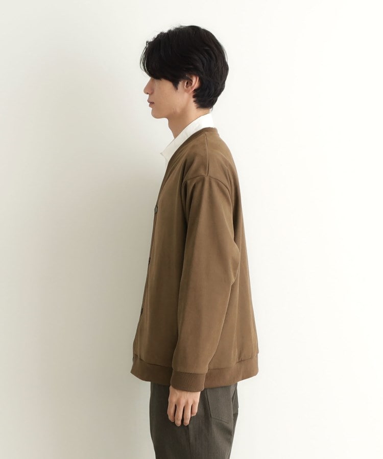 ザ ショップ ティーケー（メンズ）(THE SHOP TK(Men))のツイルスウェードタッチカーディガン16