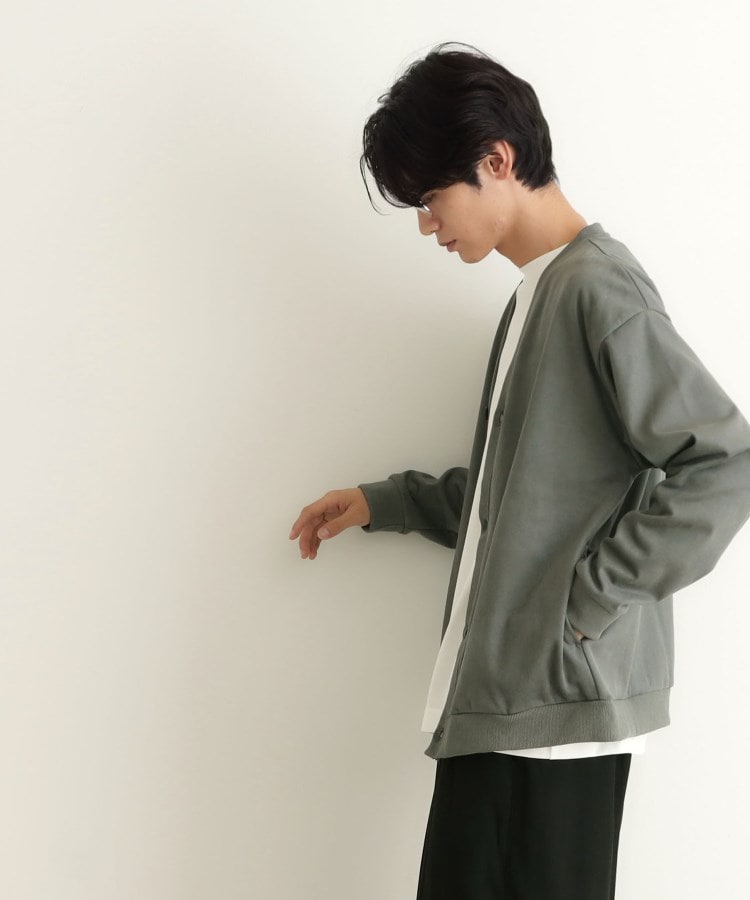 ザ ショップ ティーケー（メンズ）(THE SHOP TK(Men))のツイルスウェードタッチカーディガン12