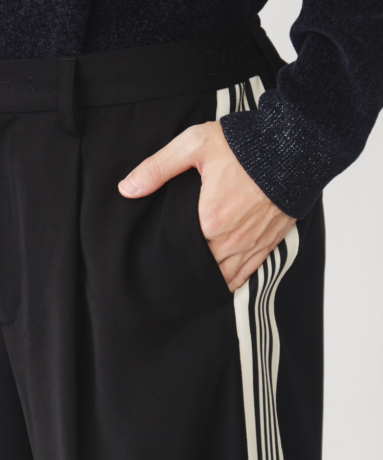 ザ ショップ ティーケー（メンズ）(THE SHOP TK(Men))のサイドライントラックパンツ ワイドシルエット14