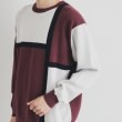ザ ショップ ティーケー（メンズ）(THE SHOP TK(Men))のパネルアートブロッキングクルーネックニット17