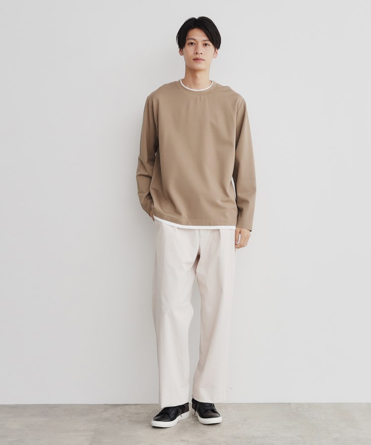 ザ ショップ ティーケー（メンズ）(THE SHOP TK(Men))のポンチフェイクレイヤード長袖Tシャツ7