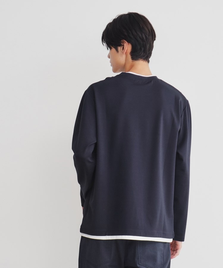 ザ ショップ ティーケー（メンズ）(THE SHOP TK(Men))のポンチフェイクレイヤード長袖Tシャツ10