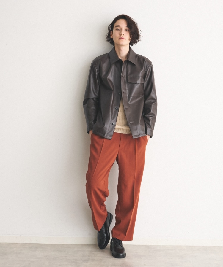 ザ ショップ ティーケー（メンズ）(THE SHOP TK(Men))のハリヌキワイドイージーパンツ8