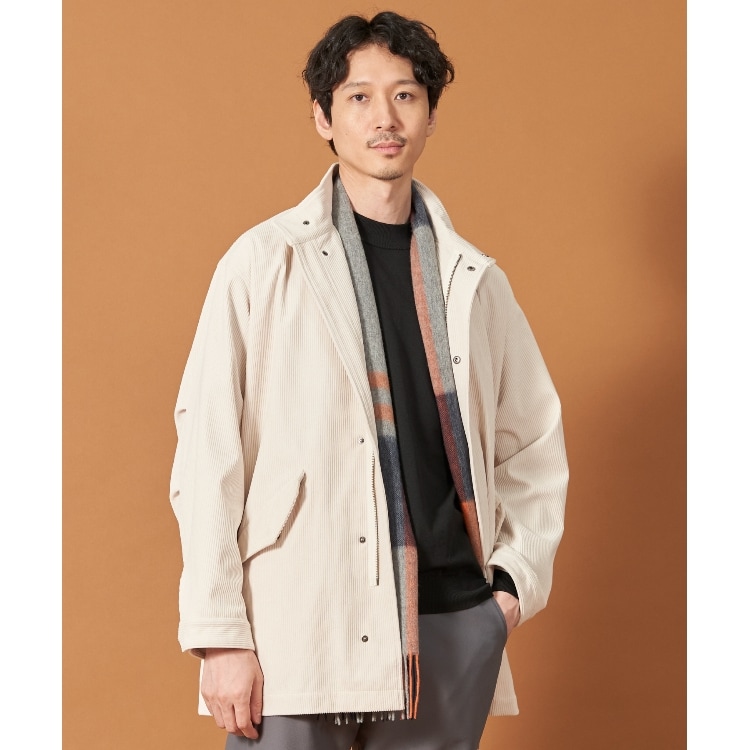 ザ ショップ ティーケー（メンズ）(THE SHOP TK(Men))のTECUNE／テクウネ コーデュロイスタンドモッズコート【セットアップ可】 モッズコート