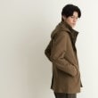 ザ ショップ ティーケー（メンズ）(THE SHOP TK(Men))のウールライクメルトン2WAYコート ビジネス対応/フード取外し可17