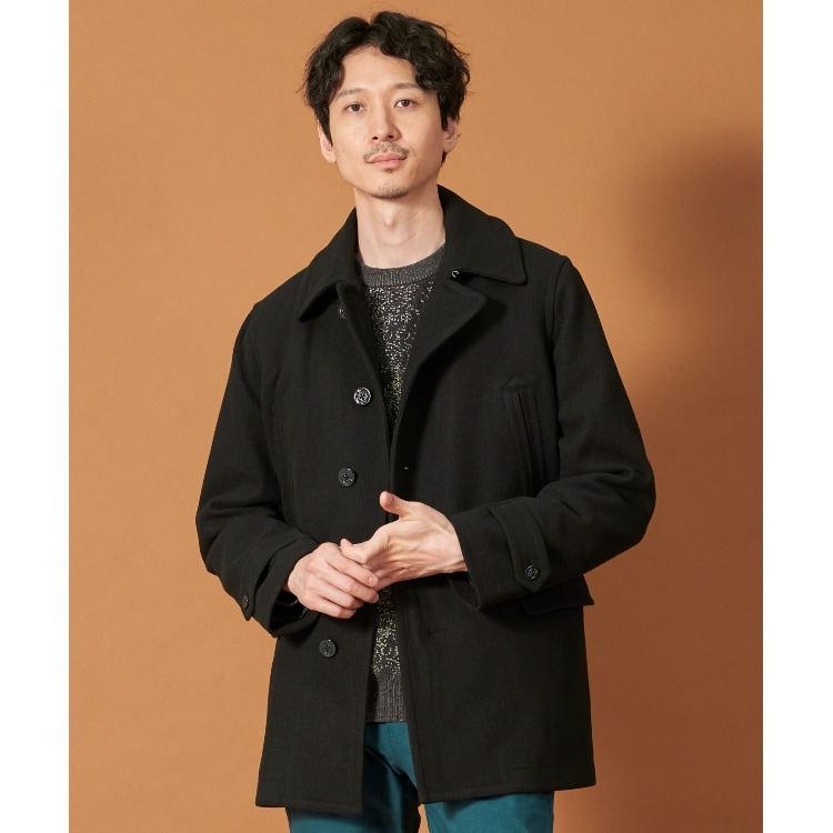 ザ ショップ ティーケー（メンズ）(THE SHOP TK(Men))のウーリックシングルPコート Pコート